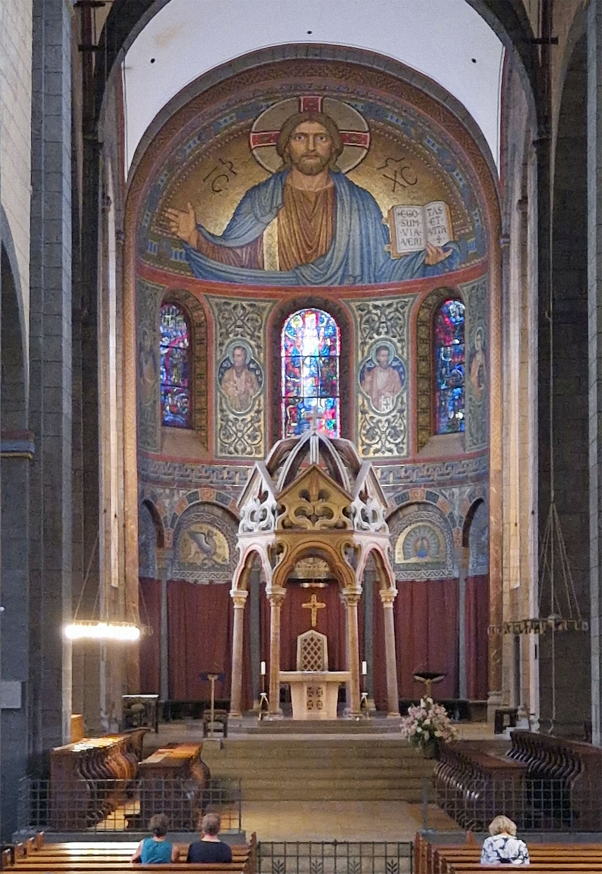 Maria Laach Klosterkirche Innenaufnahme