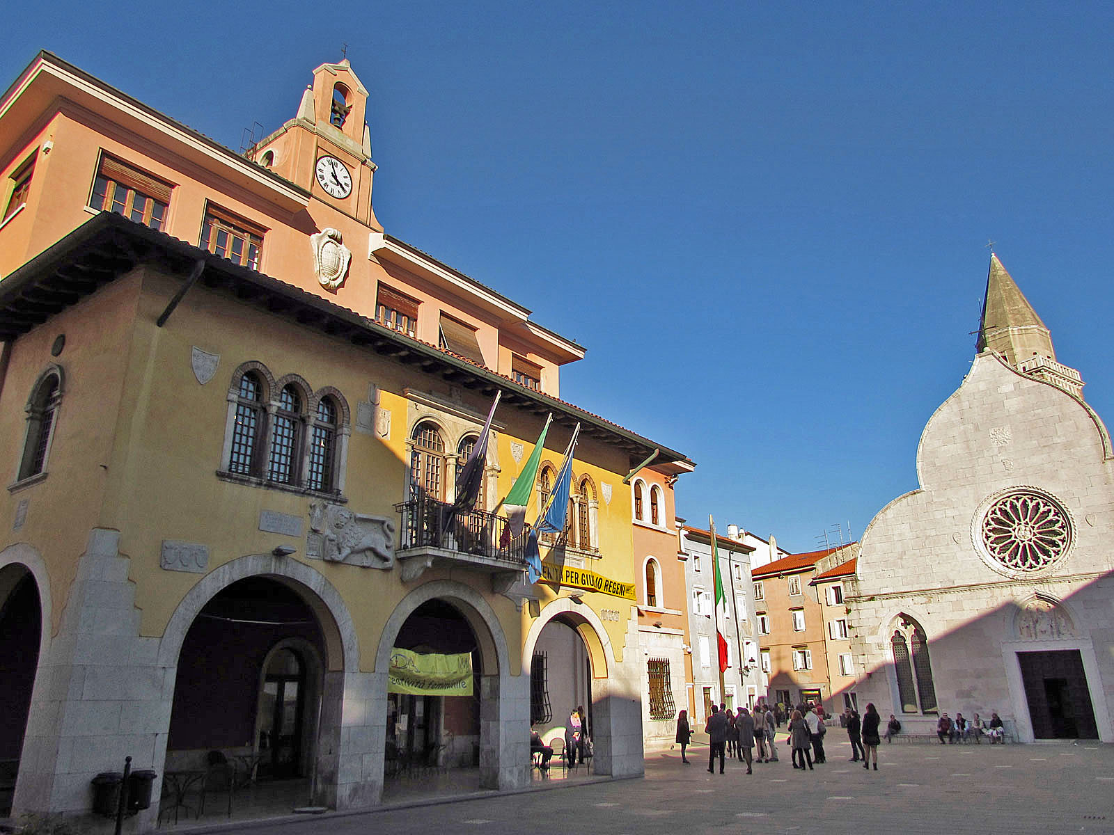 Triest Muggia Rathaus