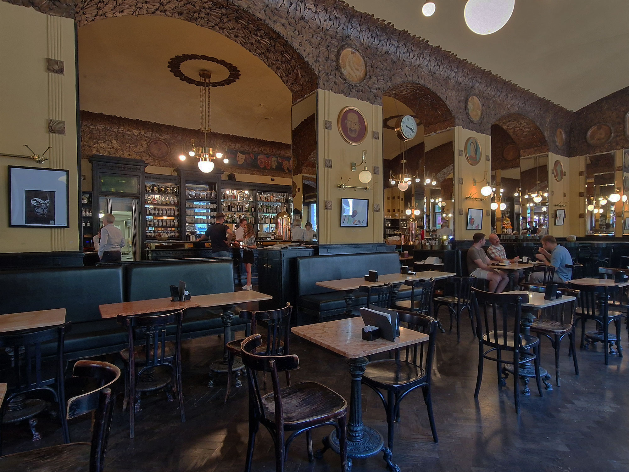 Triest Caffe San Marco Innenaufnahme