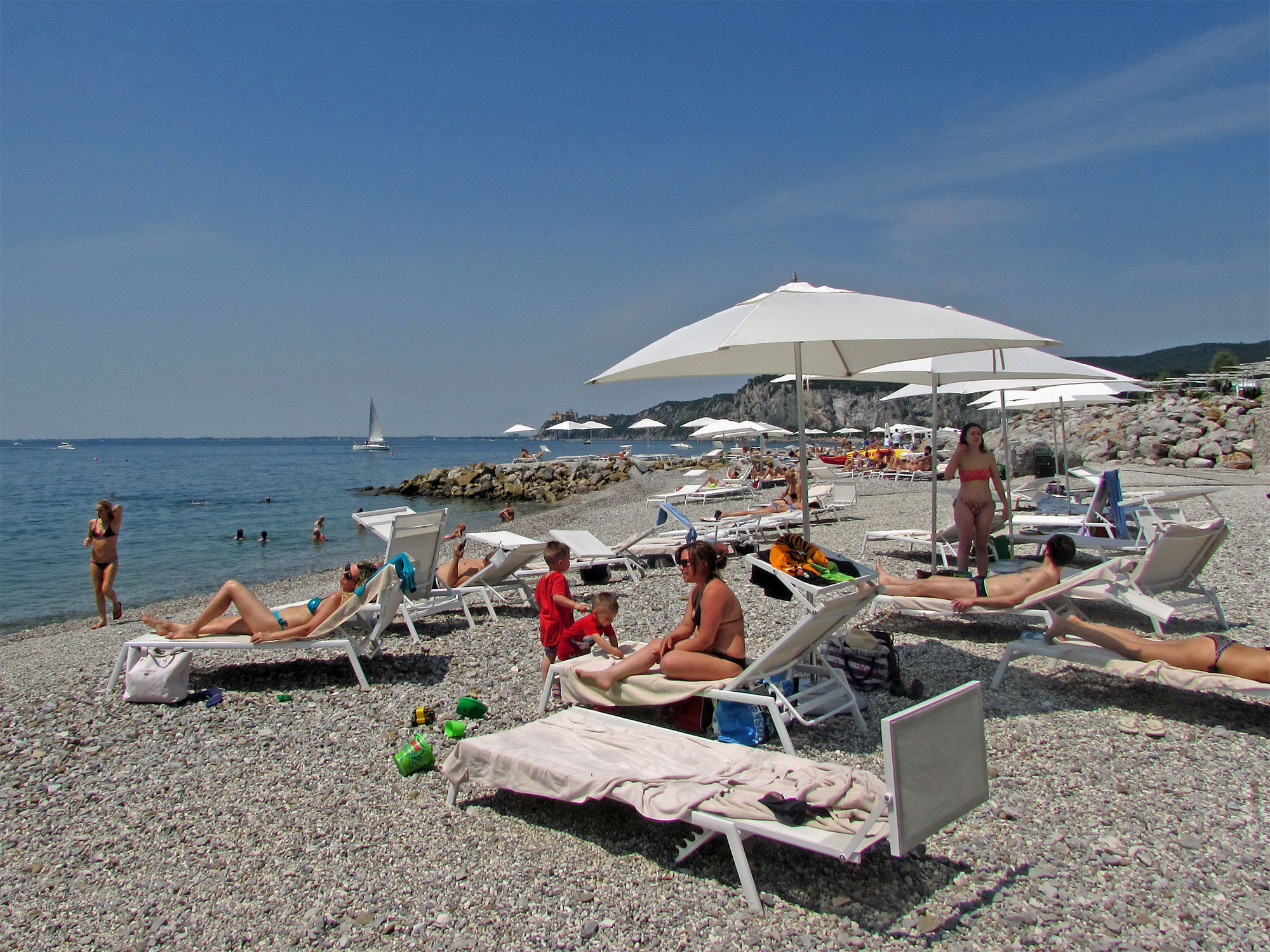 Sistiana Portopiccolo Strand